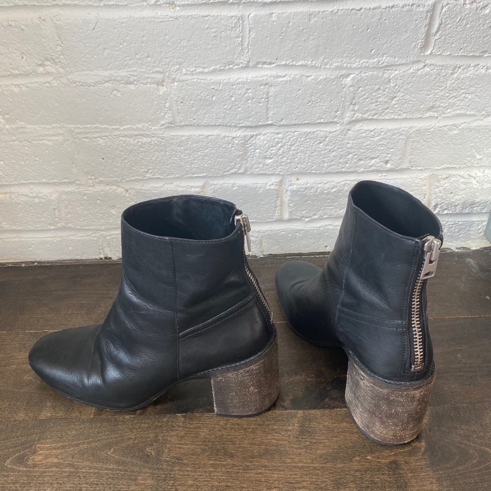 all saints black boots